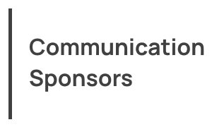 Communication Sponsor